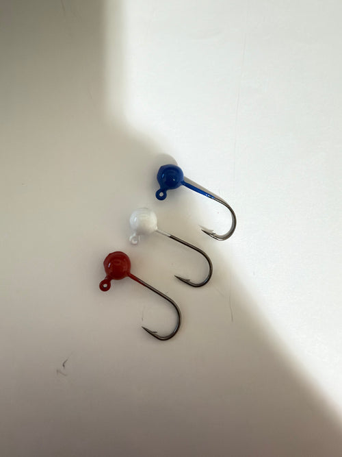 Jig Heads 3Pc 1/16 Oz